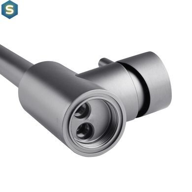 Змішувач для кухні Kroner KRP Edelstahl Klassisch - SCH035PVD CV024351, Графит