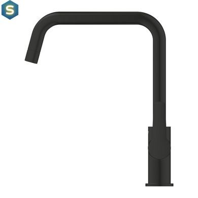 Набор смесителей 4 в 1 для ванной комнаты и кухни Grohe QuickFix Start Black M-Size UA303301MK, Черный матовый
