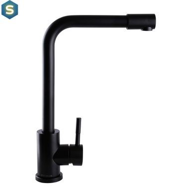 Смеситель для кухни Globus Lux Alpen SUS-403-BB, Черный матовый