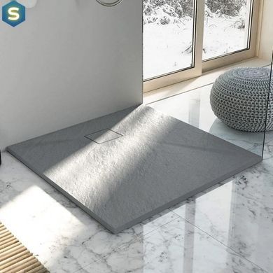 Душовий піддон Rea Magnum 90x90 grey REA-K4106, Каппучино
