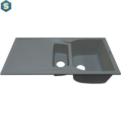 Кухонна мийка Adamant New Line Plus 975x495x235 сірий 510223, Каппучино