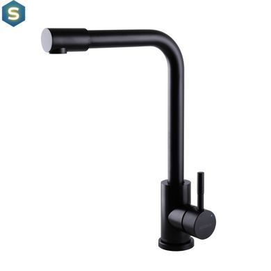 Смеситель для кухни Globus Lux Alpen SUS-403-BB, Черный матовый