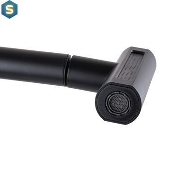 Змішувач для кухні Globus Lux Alpen SBT1-2044-BB, Черный матовый