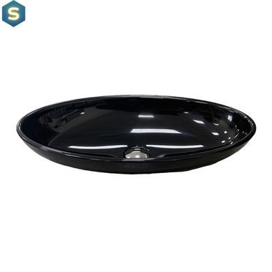 Умивальник Adamant Andere New black 100002882, Чорний/золото