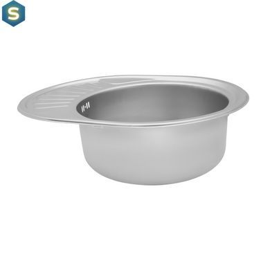 Кухонная мойка Kroner KRP Satin-5745 (0,8 мм) CV022775, Satin