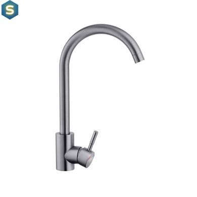 Змішувач для кухні Kroner KRP Edelstahl Klassisch - SCH035PVD CV024351, Графит