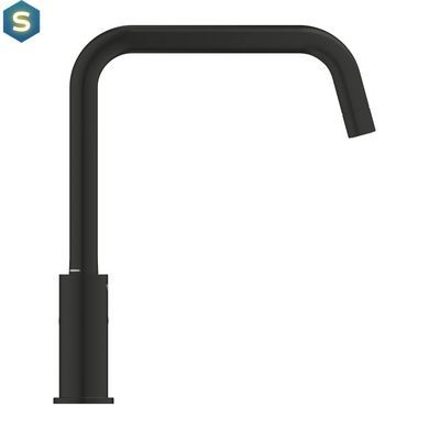Набор смесителей 4 в 1 для ванной комнаты и кухни Grohe QuickFix Start Black M-Size UA303301MK, Черный матовый