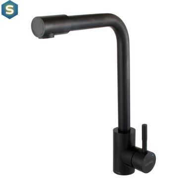 Смеситель для кухни Globus Lux Alpen SUS-403-BB, Черный матовый