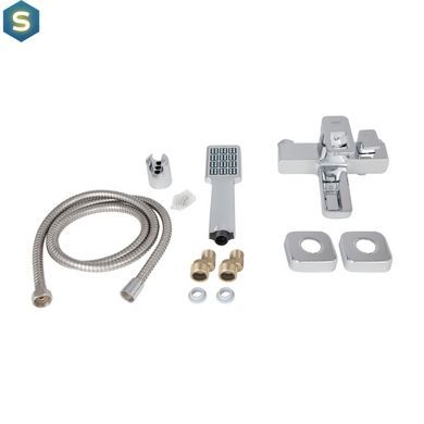 Смеситель для ванны Lidz Wawel 006 (c душевым гарнитуром) (k35) LDWAW006CRM45388 Chrome, Хром