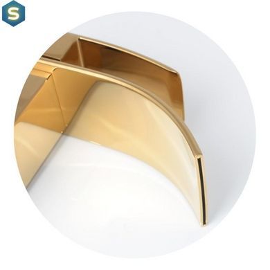 Смеситель для умывальника Yoka Niagara 24 gold низкий BU.NIAGARA 24 GLD, Золотой