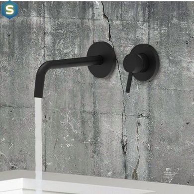 Змішувач для умивальника Paffoni Light LIG 103 NO 70, Черный матовый