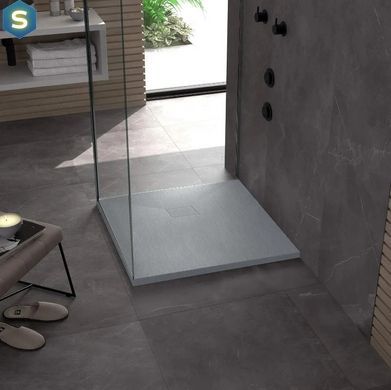 Душовий піддон Rea Magnum 90x90 grey REA-K4106, Каппучино