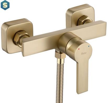 Змішувач для душу Rea Argus brushed gold REA-B6413, Золотий