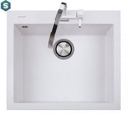 Кухонная мойка Adamant Univer 560x500x200 белый 000000627, Белый