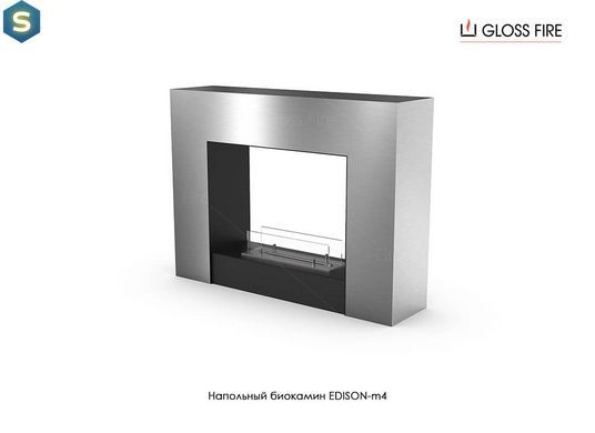 Підлоговий біокамін Edison-m4-300 GlossFire 1250 Edison-m4-600