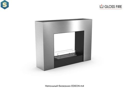 Підлоговий біокамін Edison-m4-300 GlossFire 1250 Edison-m4-600