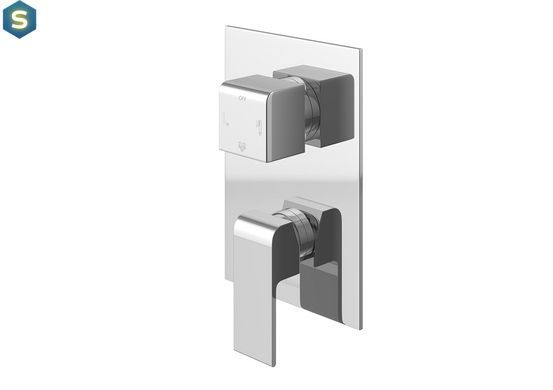 Душевая система Kohlman Saxo 20 chrome + BOX скрытого монтажа QW211SQ20, Хром