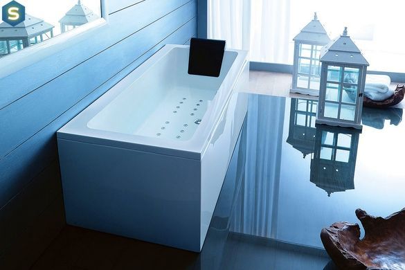 Ванна акриловая Gruppo Treesse Quadro 180x80 V0780
