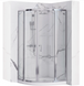 Душевая кабина Rea Look chrom 90x90 REA-K7905, Хром, Универсальная, прозрачный
