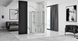 Душевая кабина Rea Look chrom 90x90 REA-K7905, Хром, Универсальная, прозрачный
