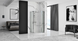 Душевая кабина Rea Look chrom 90x90 REA-K7905, Хром, Универсальная, прозрачный