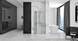 Душевая кабина Rea Look chrom 90x90 REA-K7905, Хром, Универсальная, прозрачный