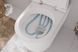 Унітаз підвісний Hansgrohe EluPura S з інсталяцією iFrame 60301200, Білий