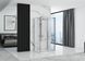 Душевая кабина Rea Rapid Slide 130x80 chrome пристенная REA-KPL-09109, Хром, Универсальная, прозрачный, хром