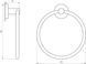 Держатель полотенец Perfect Sanitary Appliances SP 8113, Хром
