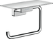Тримач паперу з полицею Hansgrohe AddStoris Chrome 41772000