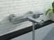 Змішувач для ванни Kohlman Maxima chrome настінний KPL-QW110M, Хром