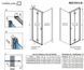 Душова кабіна Radaway Nes KDJ B 100x75x200 10025100-01-01L + 10039075-01-01