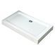 Душовий піддон Volle 80x120x14см прямокутний, в комплекті з сифоном white 4400.133007, Білий, білий
