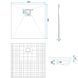 Душовий піддон Rea Magnum 90x90 grey REA-K4106, Каппучино
