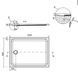 Душевой поддон Cersanit Tako 120x90 S204-020, Белый