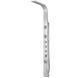 Душевая панель Corsan Snake inox S002MSL, Нержавеющая сталь