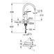 Смеситель для кухни Grohe QuickFix Start 30469000, Хром