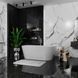 Ванна акрилова окремостояча пристінна Koller Pool Euforia 1600x750 White з сифоном 0268250101, Білий
