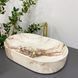 Умивальник (раковина) VBI VERONA 60 ONYX GLOSSY накладний, Мармур