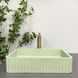 Умивальник (раковина) VBI FLORENTIA LIGHT GREEN MATT накладний, Зелений