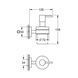 Дозатор жидкого мыла Grohe QuickFix Start Cube 410982430, Черный матовый