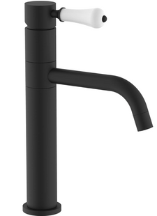Смеситель для умывальника Rea Serra black низкий REA-B1141, Черный матовый