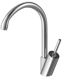 Смеситель для кухни Kohlman Maxima chrome QB146M, Хром