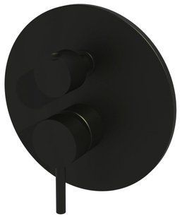 Змішувач прихованого монтажу Paffoni Light LIG 018 NO, Черный матовый