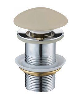 Донный клапан для раковины Mexen click-clack beige matt без перелива MEX-79910-62, Бежевый