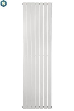 Вертикальный дизайнерский радиатор отопления Arttidesign Livorno 7/2200/476/50 белый матовий, Белый матовый