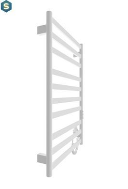 Электрический полотенцесушитель HF York 770x530 white matte 6.1.0501.06.WM, Белый матовый, универсальное (коннектор), Электронный