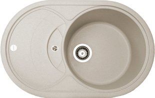 Кухонная мойка Adamant Shell 770x495x200 avena 245223, Бежевый