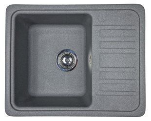 Кухонная мойка Adamant Small 570x455x180 серый 447223, Каппучино