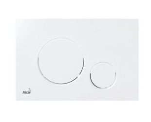 Клавиша смыва AlcaPlast M670, Белый